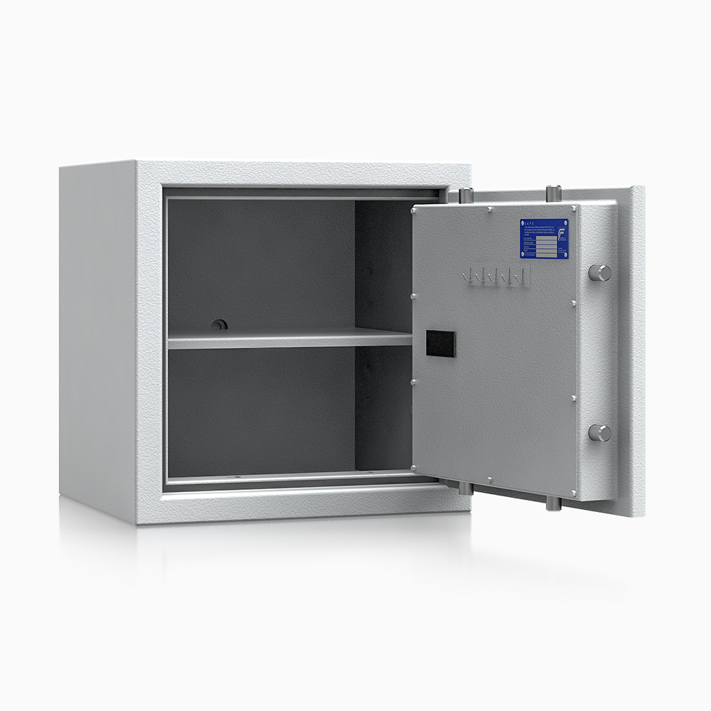 Wertschutzschrank save4ever I - 2 / 500x500x420 / 71kg / 402002 Klasse 1 nach EN 1143-1 - ECB•S / RAL7024 / Elektronik STELLAR Basic  / 