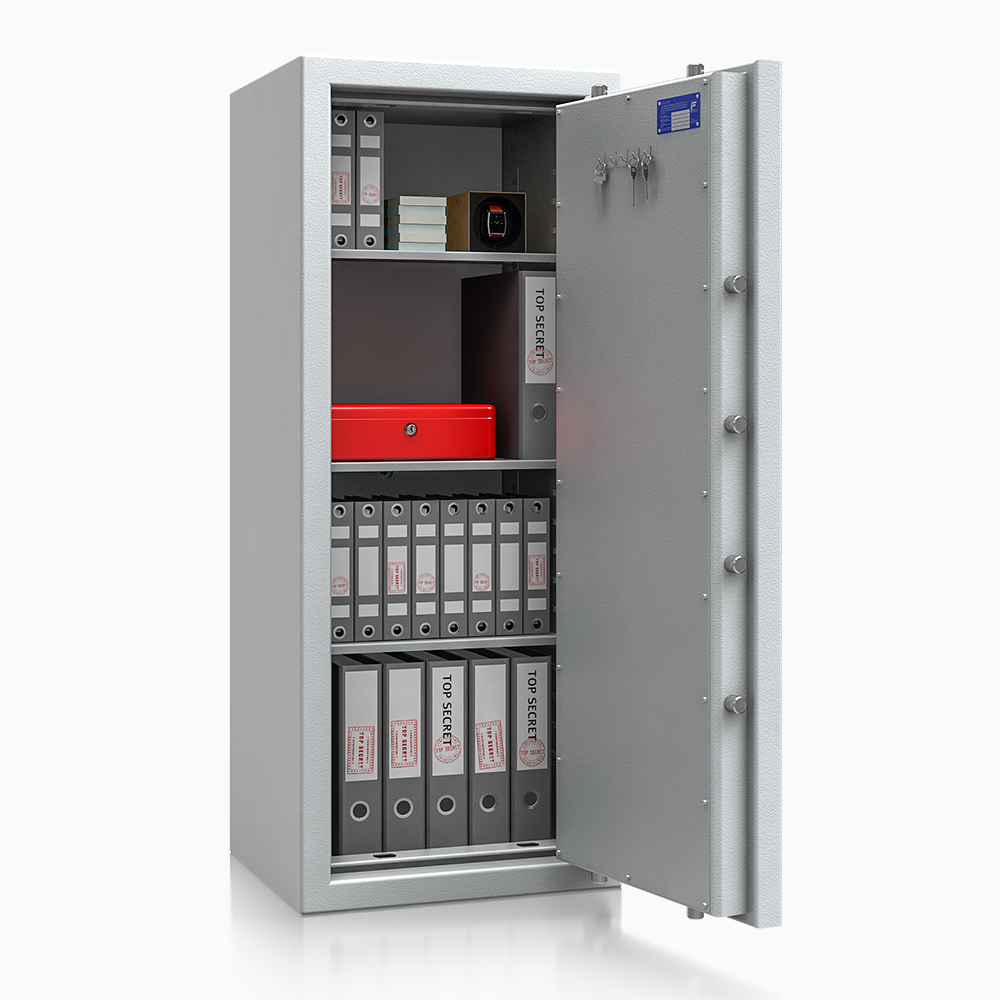 Wertschutzschrank save4ever III - 6 / 1350x550x465 / 501kg / 419106 RAL7024 / Elektronik STELLAR  Basic  / Klasse 3 nach EN 1143-1 - ECB•S