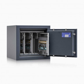 Schlüsseltresor safe4key I - Größe 2 / 400x420x420 / 72 Haken / 67kg / 157003  / Klasse 1  EN 1143-1, ECB•S / RAL7024 / Elektronik STELLAR Basic 