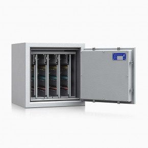 Schlüsseltresor safe4key I - Größe 3 / 500x500x420 / 144 Haken / 88kg / 157005  / Klasse 1  EN 1143-1, ECB•S / RAL7035