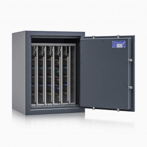 Schlüsseltresor safe4key I - Größe 4 / 650x500x420 / 440 Haken / 107kg / 157006 DIN R / Klasse 1  EN 1143-1, ECB•S / RAL7024