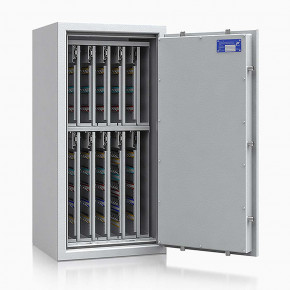 Schlüsseltresor safe4key I - Größe 6 / 1000x500x420 / 720 Haken / 159kg / 157012 DIN R / Klasse 1  EN 1143-1, ECB•S / RAL7035