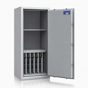 Schlüsseltresor safe4key I - Größe 7 / 1150x500x420 / 280 Haken / 2 Fachböden / 152kg / 157018 DIN R / Klasse 1  EN 1143-1, ECB•S / RAL7035