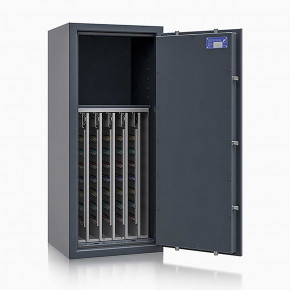 Schlüsseltresor safe4key I - Größe 7 / 1150x500x420 / 600 Haken / 1 Fachboden / 165kg / 157020 DIN R / Klasse 1  EN 1143-1, ECB•S / RAL7024