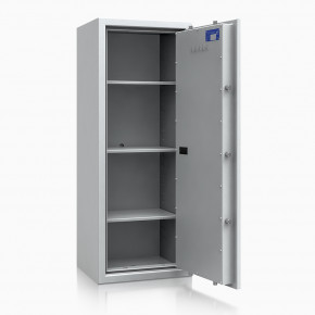 Wertschutzschrank save4ever I - 7 / 1300x500x420 / 150kg / 402007 Klasse 1 nach EN 1143-1 - ECB•S / RAL7024 / Elektronik STELLAR  Basic  / 